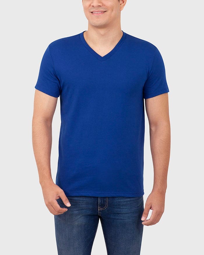 Camisetas Cuello V Slim Fit