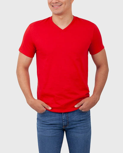 Camisetas Cuello V Slim Fit